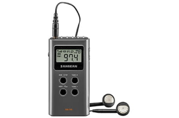 Image of Sangean FM-Stereo / AM Pocket Radio, Dark Gray, SG-110