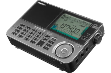 Image of Sangean FM-Stereo PLL Synthesized Receiver Radio, Graphite, ATS-909X2