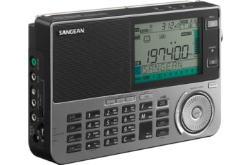 Image of Sangean FM-Stereo PLL Synthesized Receiver Radio, Graphite, ATS-909X2