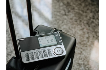 Image of Sangean FM-Stereo PLL Synthesized Receiver Radio, Graphite, ATS-909X2