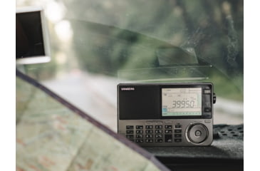 Image of Sangean FM-Stereo PLL Synthesized Receiver Radio, Graphite, ATS-909X2