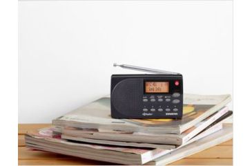 Image of Sangean HDR-14 AM / FM-Stereo HD Portable Radio, Black, Medium HDR-14