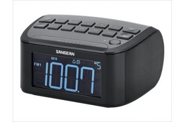 Image of RCR-24 Digital Tuning Clock Radio with Aux-In, Black
