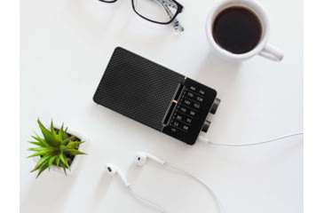 Image of Sangean SR-36 Pocket Radio, Black, 5.25 x 2.75 x 1.30, SR-36