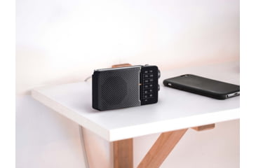 Image of Sangean SR-36 Pocket Radio, Black, 5.25 x 2.75 x 1.30, SR-36