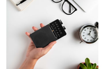 Image of Sangean SR-36 Pocket Radio, Black, 5.25 x 2.75 x 1.30, SR-36