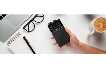 Image of Sangean SR-36 Pocket Radio, Black, 5.25 x 2.75 x 1.30, SR-36