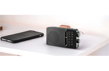 Image of Sangean SR-36 Pocket Radio, Black, 5.25 x 2.75 x 1.30, SR-36