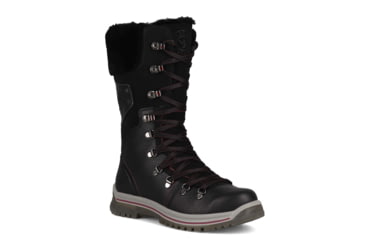 Image of Santana Canada Marlowe High Shaft Winter Boots - Womens, Black/Burgundy, 8, MARLOWEBLACK / BURGUNDY8