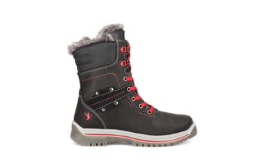 Image of Santana Canada May Leather Winter Boot - Womens, Black/Red, 9, MAYBLACK / RED9