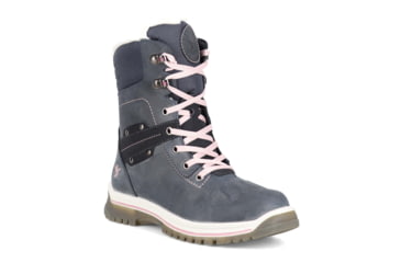 Image of Santana Canada May Leather Winter Boot - Womens, Night/Peony, 9, MAYNIGHT / PEONY9