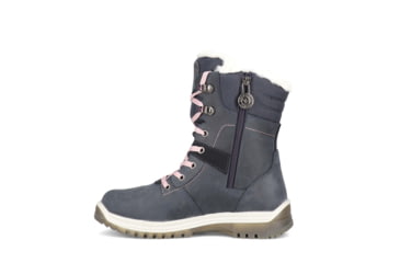 Image of Santana Canada May Leather Winter Boot - Womens, Night/Peony, 9, MAYNIGHT / PEONY9