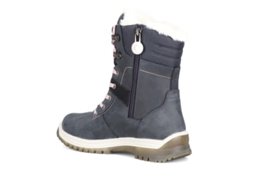 Image of Santana Canada May Leather Winter Boot - Womens, Night/Peony, 9, MAYNIGHT / PEONY9