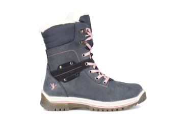 Image of Santana Canada May Leather Winter Boot - Womens, Night/Peony, 9, MAYNIGHT / PEONY9