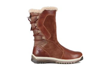 Image of Santana Canada Mayerluxe Leather Winter Boot - Womens, Cognac Burgundy, 6, MAYERLUXECOGNAC BURGUNDY6