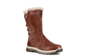 Image of Santana Canada Mayerluxe Leather Winter Boot - Womens, Cognac Burgundy, 6, MAYERLUXECOGNAC BURGUNDY6