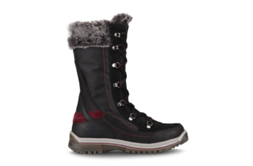 Image of Santana Canada Micah High Shaft Winter Boot - Womens, Black/Burgundy, 11, MICAHBLACK / BURGUNDY11