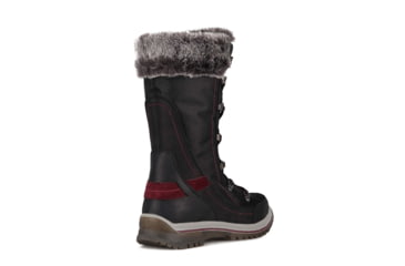 Image of Santana Canada Micah High Shaft Winter Boot - Womens, Black/Burgundy, 11, MICAHBLACK / BURGUNDY11