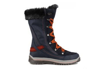 Image of Santana Canada Micah High Shaft Winter Boot - Womens, Navy Rust, 8, MICAHNAVY RUST8