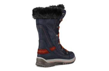 Image of Santana Canada Micah High Shaft Winter Boot - Womens, Navy Rust, 8, MICAHNAVY RUST8