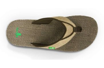 Image of Sanuk Beer Cozy Double Jute Sandal - Men's-Natural-11 US-Medium