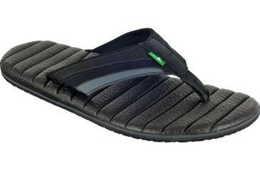 Image of Sanuk Chubby Sandal - Men's-Black-8 US