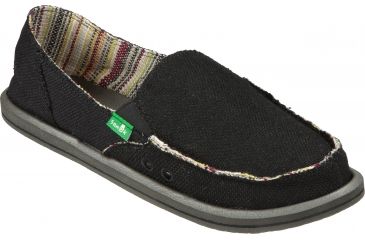 Image of Sanuk Donna Hemp - Women's, Black, 06, SWF1160-BLK-06