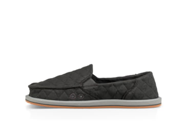 Image of Sanuk Donna Quilt - Womens, Dark Charcoal, 10, 1105056-DCRC-10