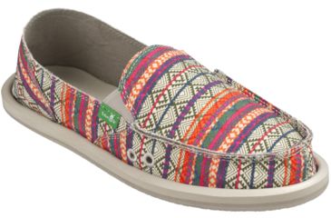 Image of Donna Tribal Casual Shoe - Womens-Olive/Multi-Medium-9