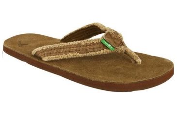 Image of Sanuk Fraidy Cat Sandal - Women's-Khaki-6 US