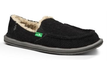 Image of Sanuk Kimbrrr Camp Shoe - Women's-Black-Medium-6 US