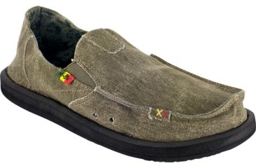 Image of Sanuk Kingston II - Men's-Green-8 US
