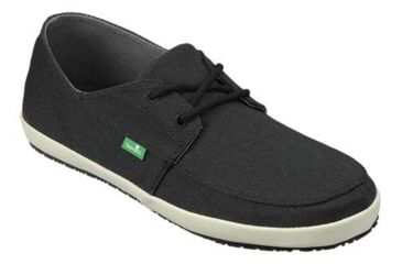Image of Sanuk Knock Out Casual Shoe - Mens-Dusty Black-Medium-10 US