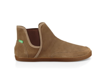 Image of Sanuk Pair O Dice Mid Suede - Womens, Petrified Oak, 08, 1105070-PDOK-08