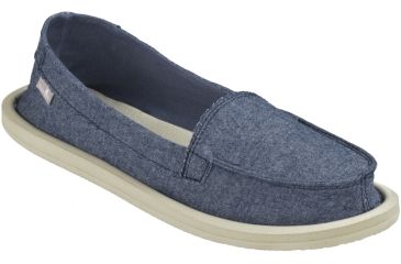 Image of Short TX Casual Shoe - Womens-Slate Blue Chambray-Medium-8