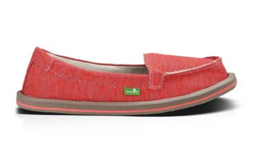 Image of Sanuk Shorty Casual Shoe - Women's-Coral Multi-8 US