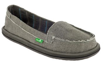 Image of Sanuk Shorty Casual Shoe - Women's-Grey-10 US