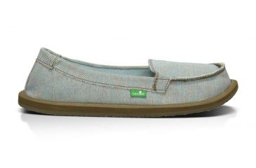 Image of Sanuk Shorty Casual Shoe - Women's-Light Blue-6 US