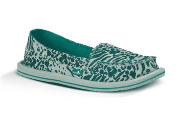 Image of Shorty Leppatyga Casual Shoe - Womens-Teal-Medium-6 US