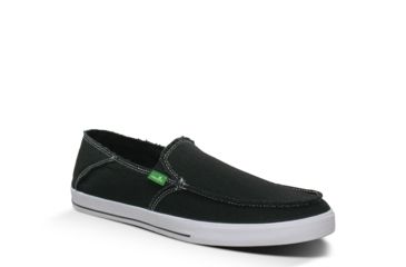 Image of Sanuk Standard Casual Shoe - Men's-Black-12 US