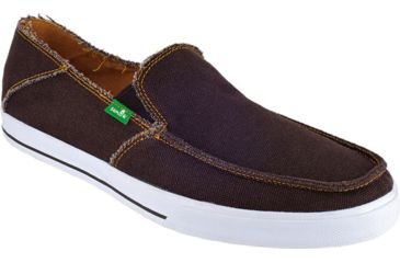 Image of Sanuk Standard Casual Shoe - Men's-Chocolate-9 US
