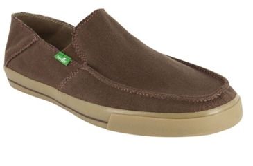 Image of Sanuk Standard Casual Shoe - Men's-Dark Brown-12 US