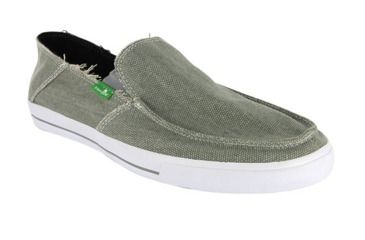 Image of Sanuk Standard Casual Shoe - Men's-Grey-13 US