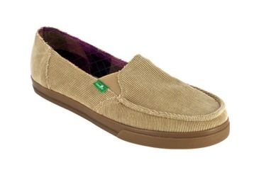 Image of Sanuk Standard Corduroy Casual Shoe - Women's-Tan-5 US