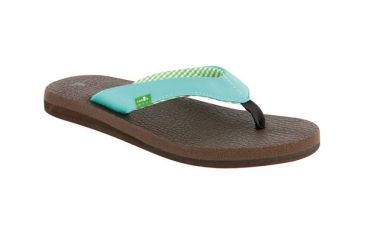 Image of Sanuk Yoga Mat Sandal - Women's-Aqua-9 US