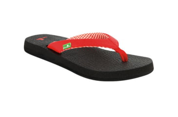 Image of Sanuk Yoga Mat Sandal - Women's-Red-8 US