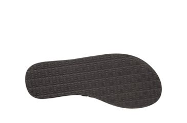 Image of Sanuk Yoga Salty Flip Flops - Womens, Black, 7, 1103940-BLK-07