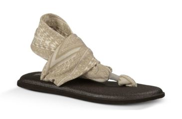 Image of Sanuk Yoga Sling 2 Print Sandal - Women's-Natural Tribal-Medium-11 US