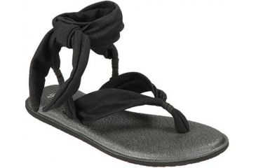 Image of Yoga Slinged Up Sandal - Womens-Black-Medium-10