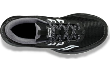 Image of Saucony Aura TR Wide Trail Shoes - Womens, Black/Fog, 5.5, Medium, S10863-05-001-M-5.5